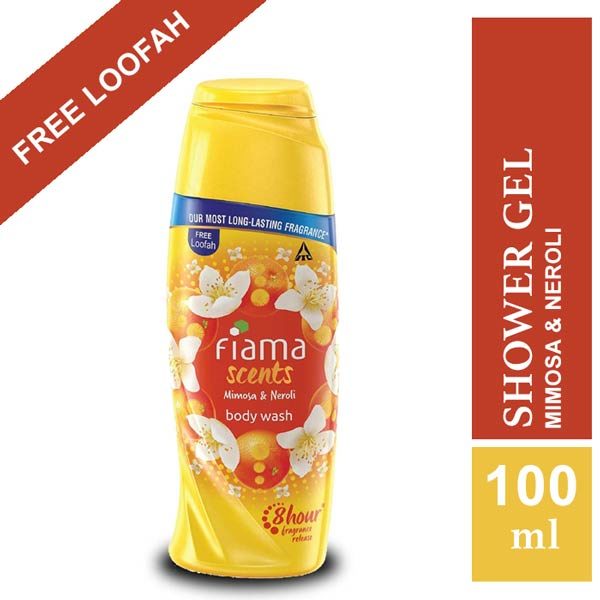Fiama-Shower-Gel---Mimosa-&-Neroli-100-ml-(Free-Loofah)-01