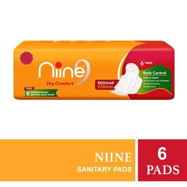 Niine-Dry-Comfort-Sanitary-Napkin-Regular-6-Pads-01
